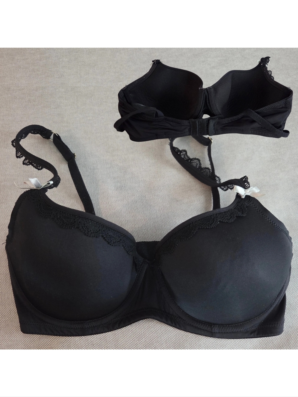 34D/DD 6 BRAS Felina H&M Maidenform Underwire Lot Of 6 Lace & Satin GUC Bras - Picture 6 of 10